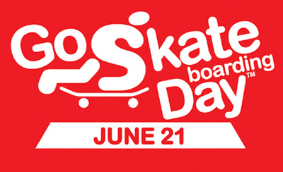 Логотип Go Skateboarding Day — 21 июня