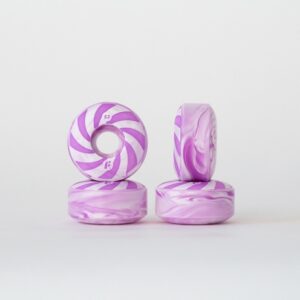 Колёса Footwork Swirl Purple 99A 53 mm