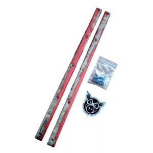 Накладки на деку Pig Rails red curb